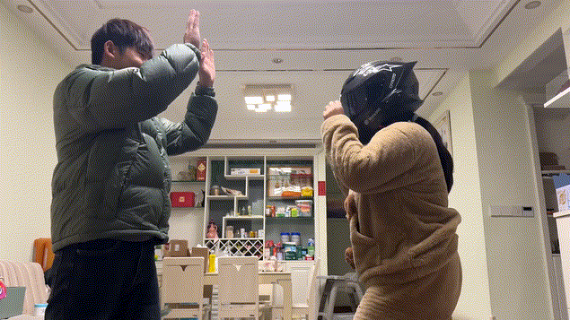 带老婆练拳的第一天（终于到我出手了……该怎么哄[得意]