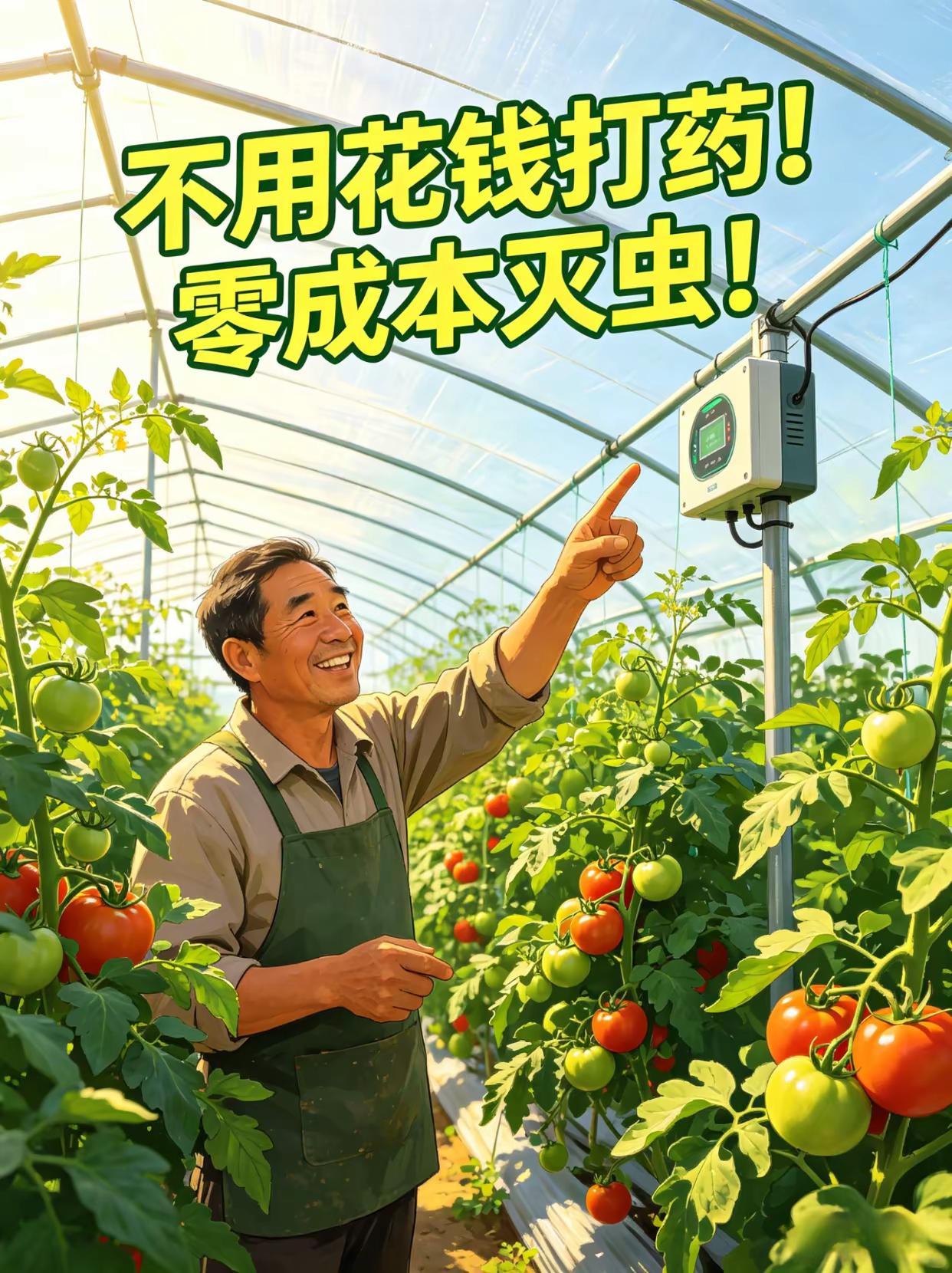 不用花钱打药！零成本灭虫！。不打药也可以灭虫！实战小妙招赶紧收藏！农药 高温杀虫
