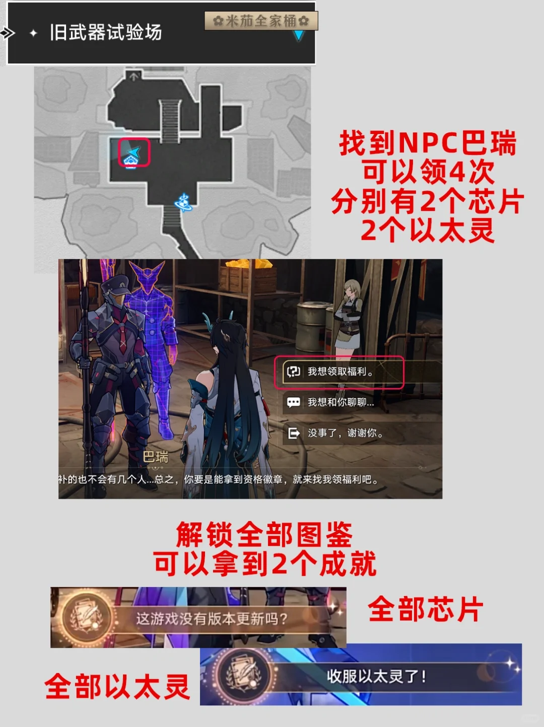 星穹铁道【以太战线】2个隐藏以太灵和芯片