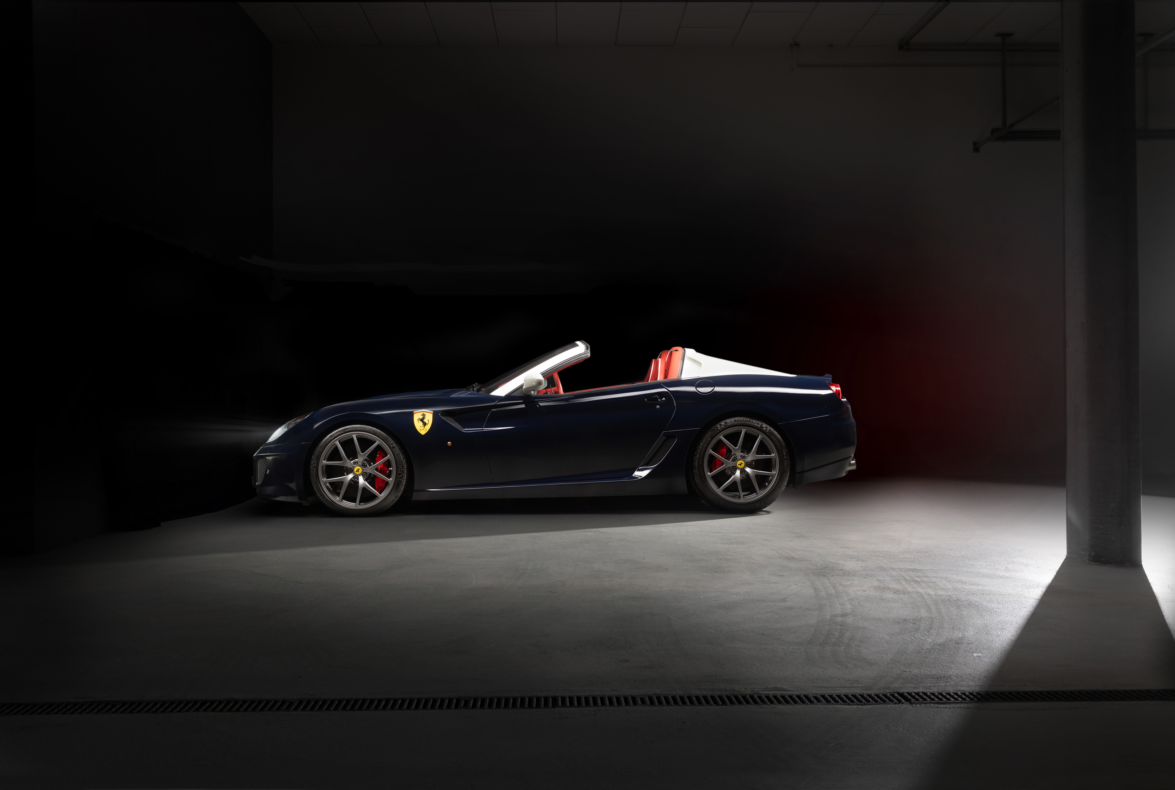 Ferrari 599 SA Aperta法拉利汽车豪车超跑 分辨率：4000 
