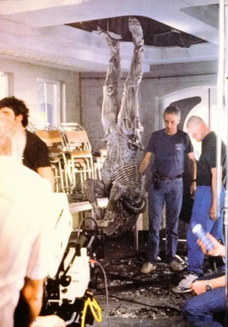 1991年《异形3》幕后片场花絮照 