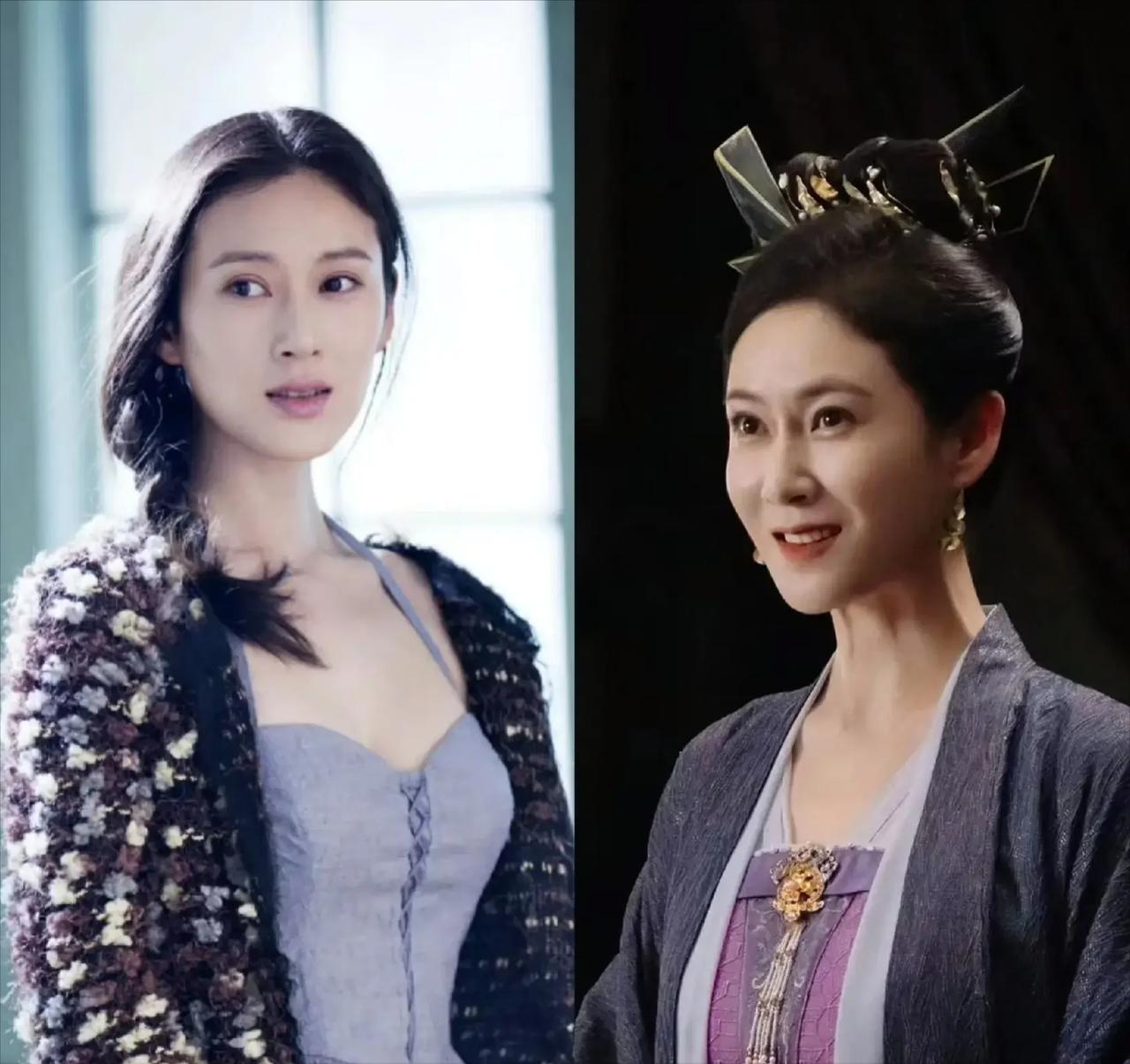 我的天呐，这不是《庆余年2》里那位风华绝代的“柳姨娘”嘛！

真看不出来，大胆换