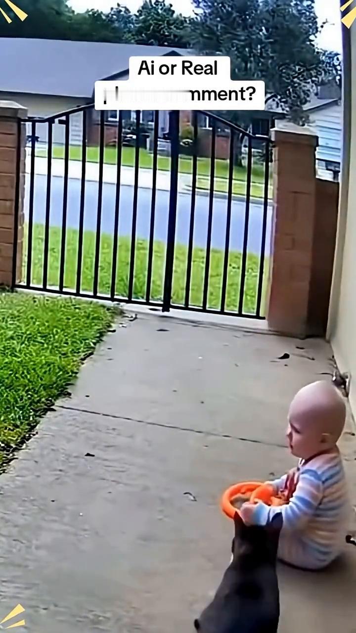 When your cat is your protector？