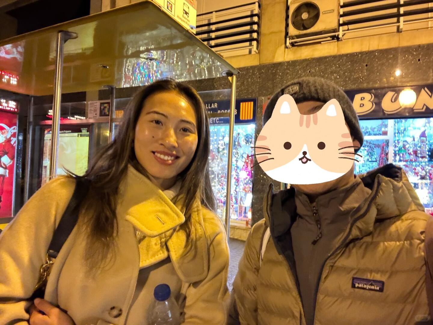 小🍠博主topspin 夜晚的巴塞罗那偶遇郑钦文郑钦文