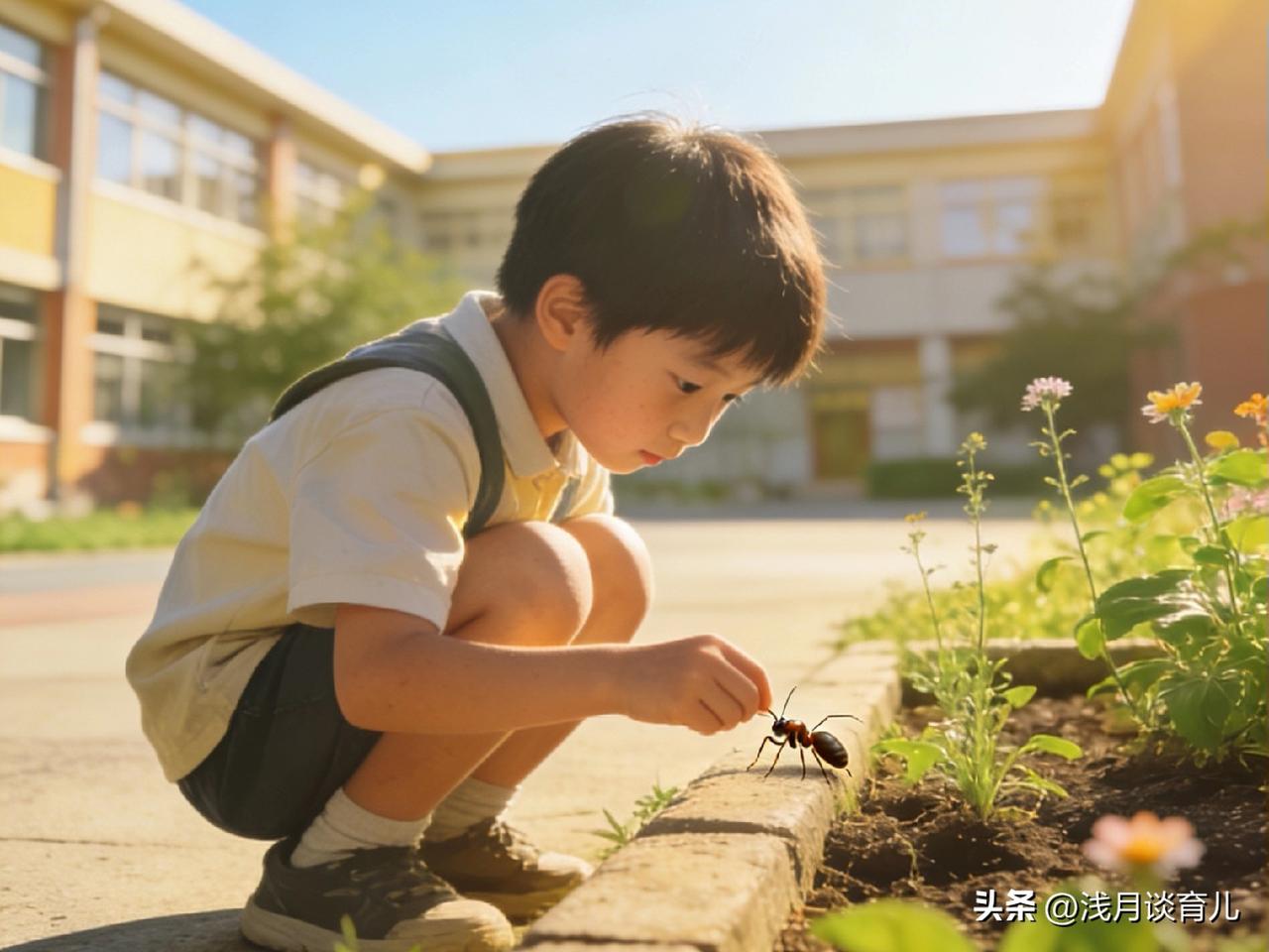 很多家长都陷入一个误区：
自然教育＝周末赶去公园、郊外打卡，
却忘了孩子一天80