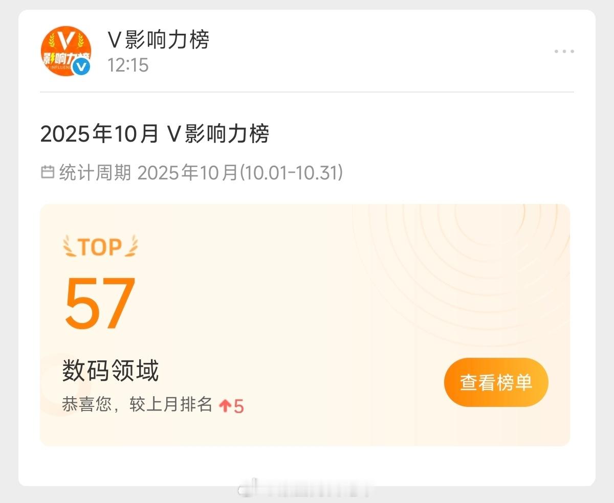 V影响力榜 感谢大家的支持，评论区给大家抽一份保温杯，周三晚上开奖。[心] ​​