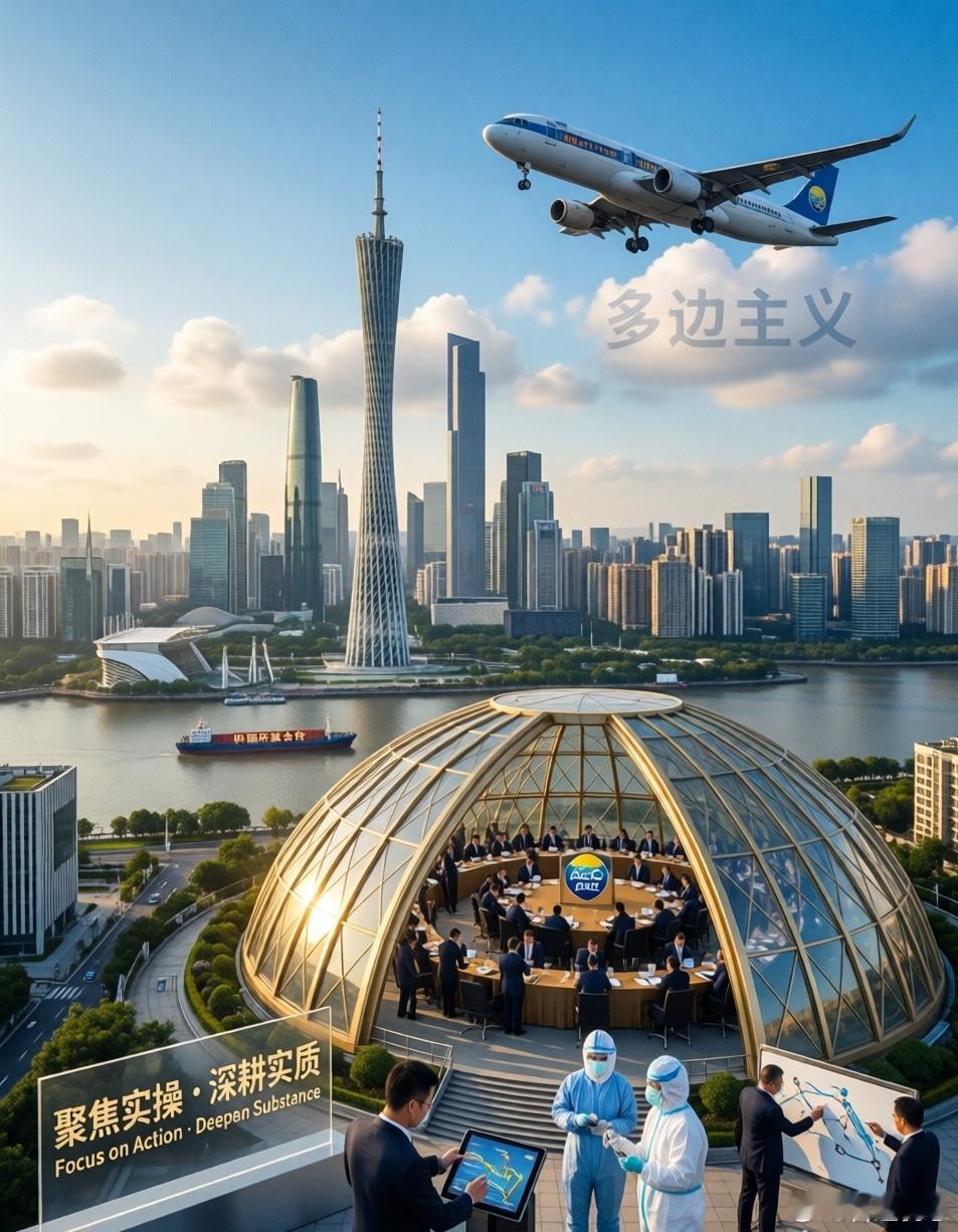 【APEC广州高官会：喧嚣世界里的务实力量】本周超千人聚首广州APEC高官会，是