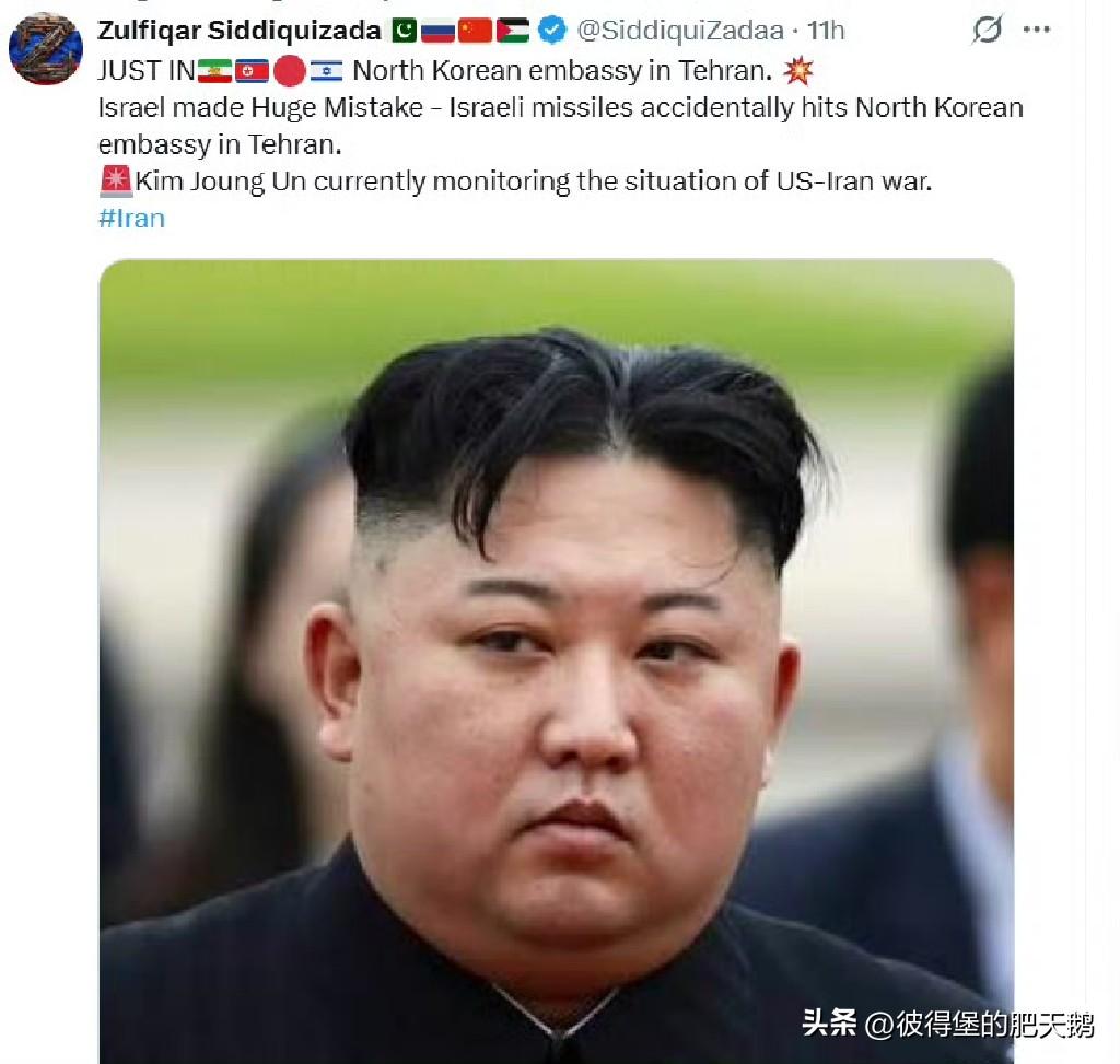 #伊朗又扩大了猎杀范围# 
有消息说昨天爱泼斯坦军队对伊朗的空袭中误击了朝鲜驻德