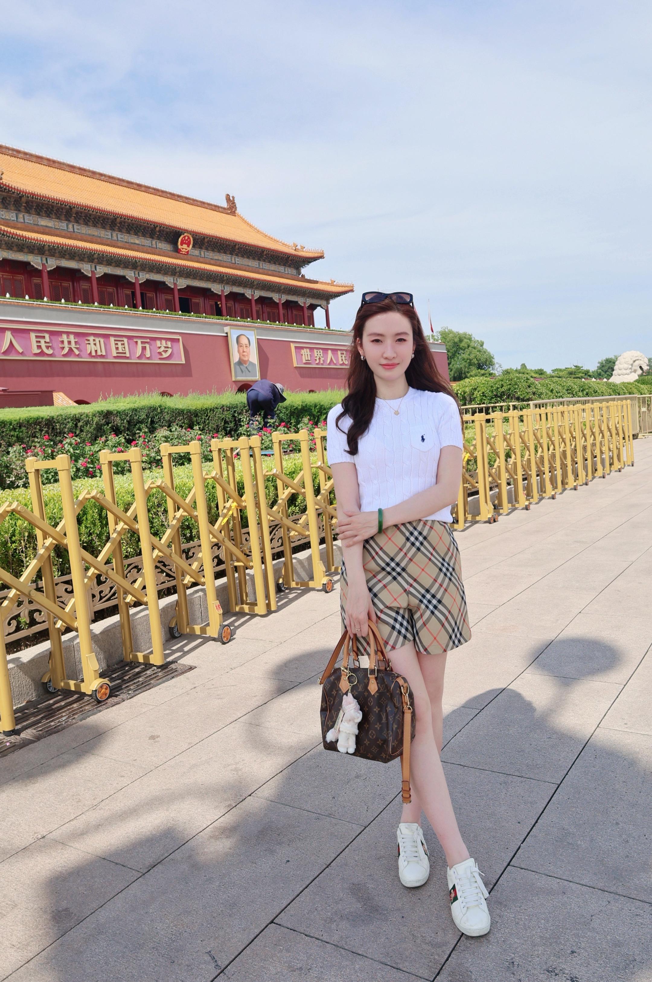 磁场好强 原来是来到了天安门.