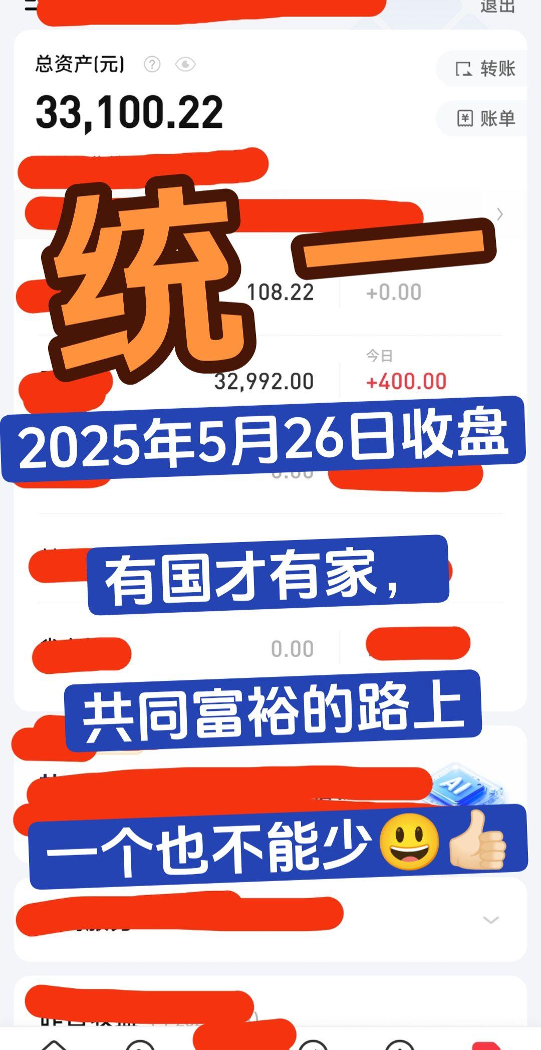 实盘记录 入市有风险投资需谨慎