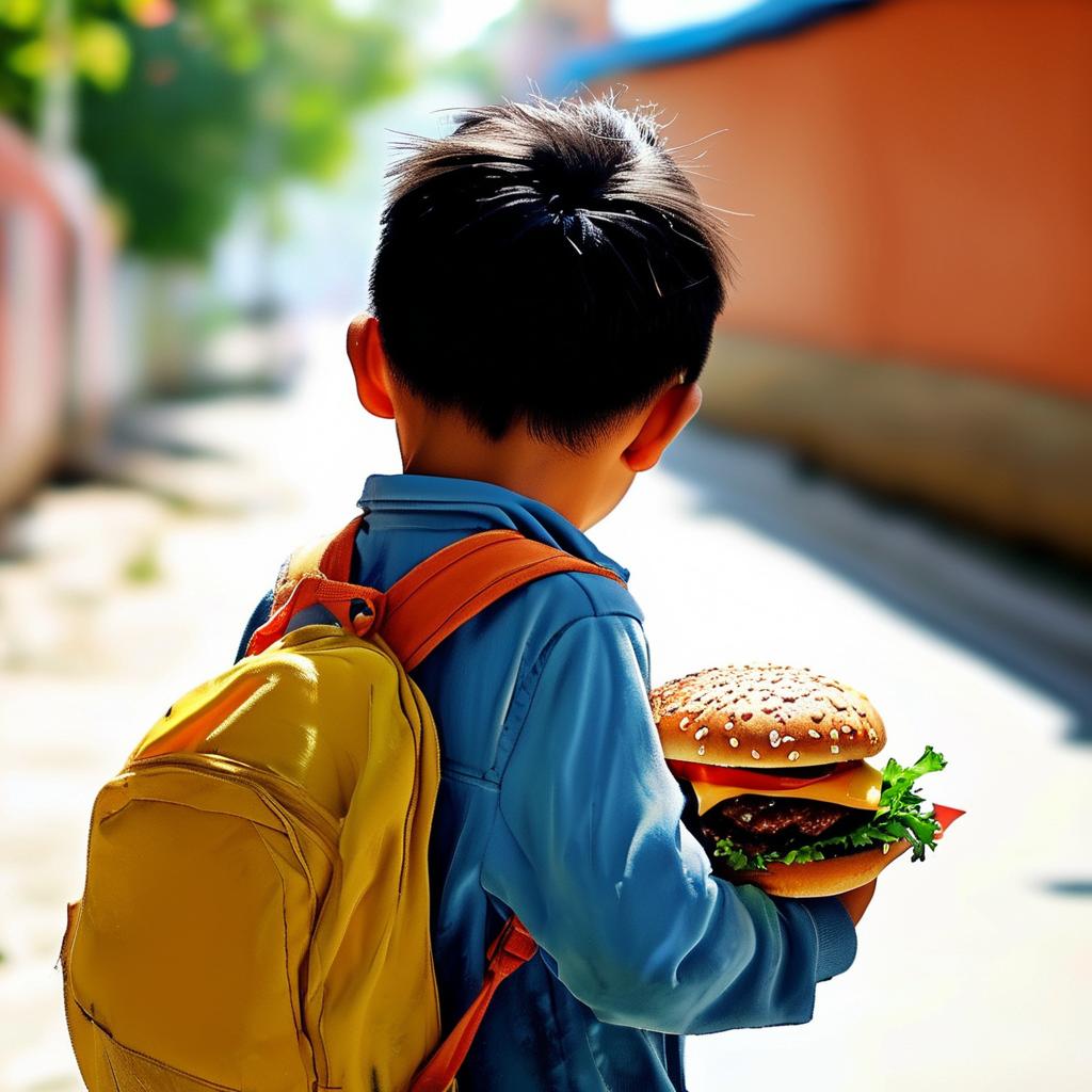 “好人有好报！”贵阳，小男孩上学途中早餐被路人碰掉，对方不仅没道歉，反而骂小男孩