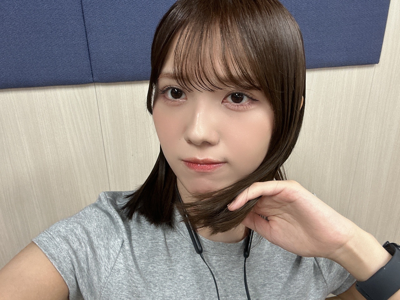 まりぃちゃん「この日、乃木坂46さんの弓木奈於ちゃんとお話したの( ; ; )♡