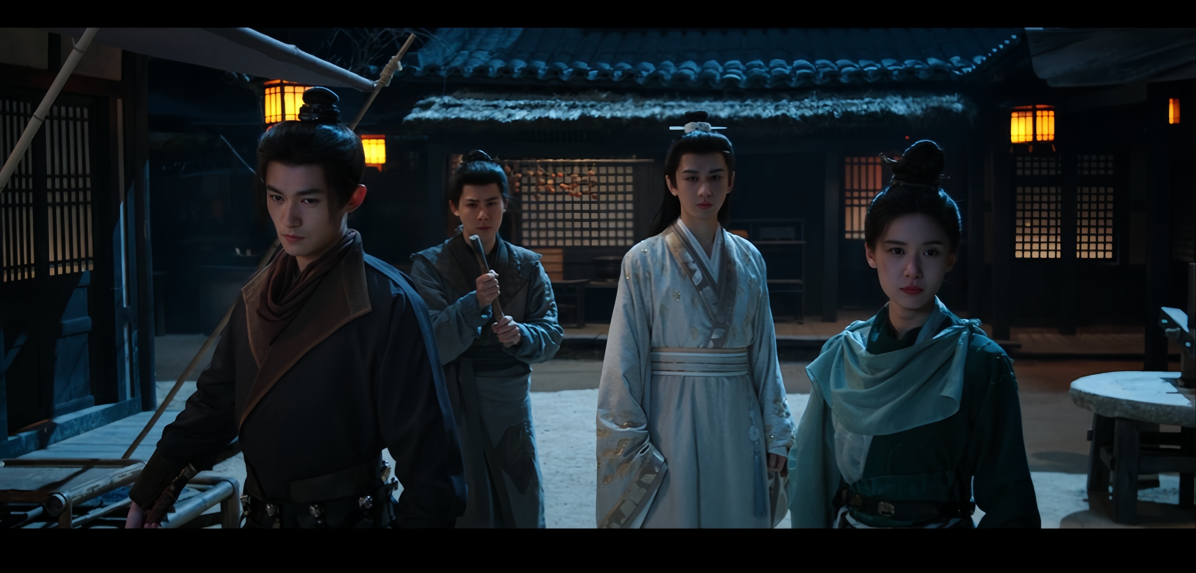 好久没看到这么有杀性的站位了谢淮安C位镇场超吸睛，杀性十足气场全开，画面带感超带