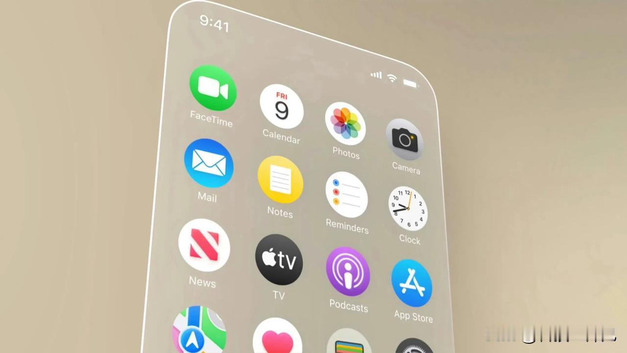 这可能是iOS 19，具有VisionOS启发的美感？

时尚、生动、优质的3D