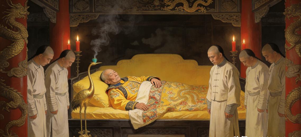 630 年，唐太宗为 70 岁的俘虏萧皇后举办宴会。酒酣耳热之际，李世民看着风姿