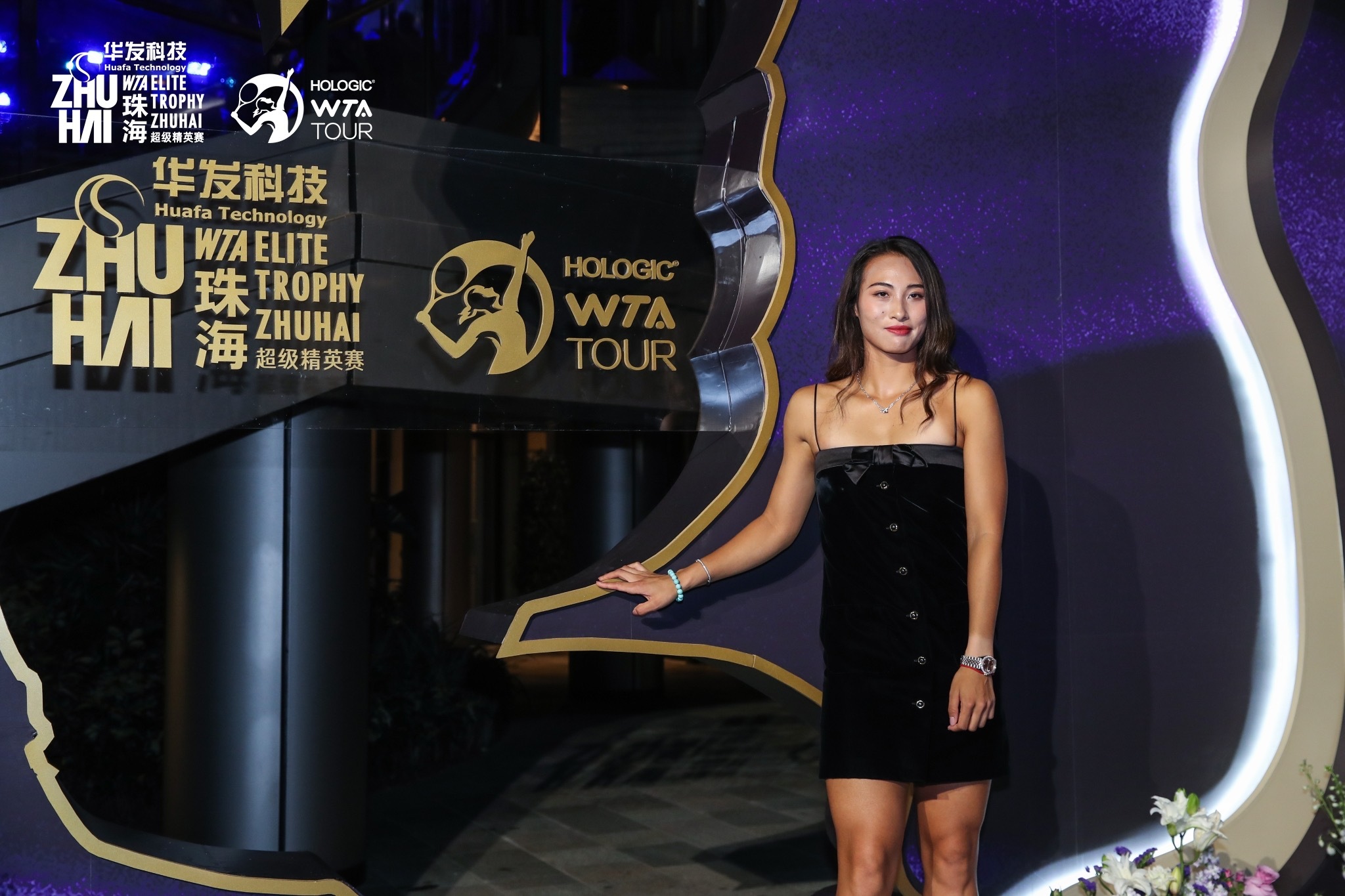 球员晚宴，领衔出席，你们喜欢谁的打扮？#珠海wta超级精英赛##巡回赛在中国# 