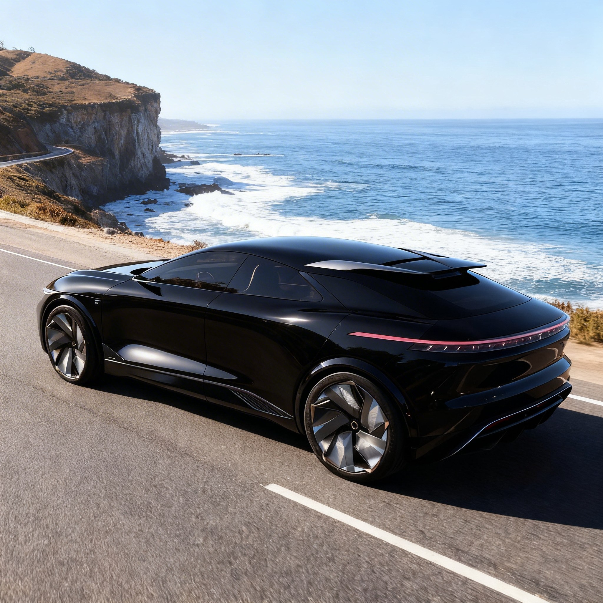 用AI渲染了一下岚图即将发布的大猎装，真这样的话就香喷喷了！另外，岚图去年净利润