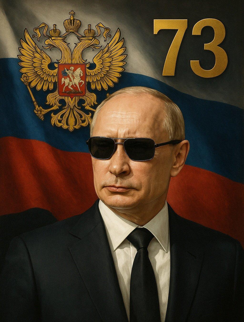 今天是俄罗斯总统普京73岁生日！Today is Russian Preside