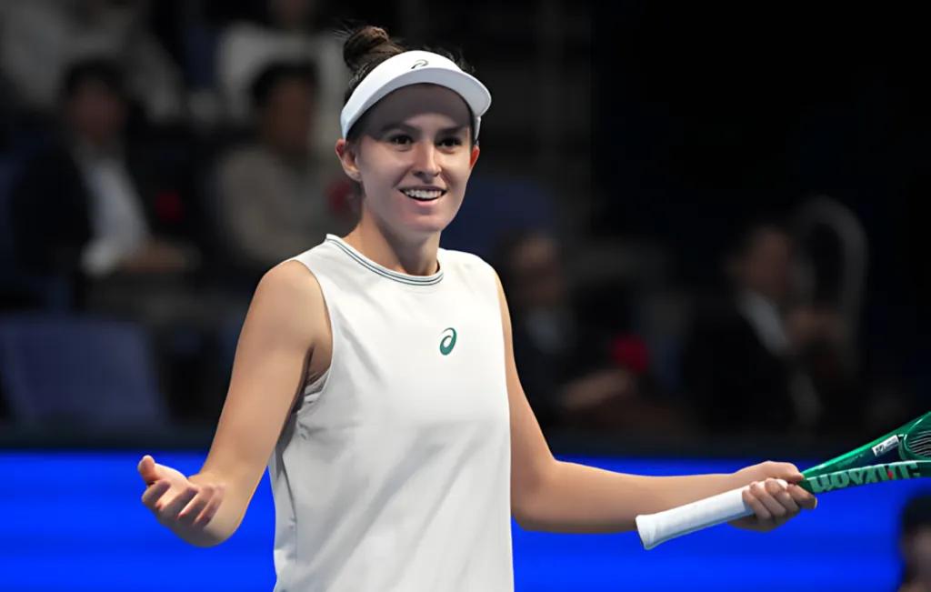 WTA500东京站，八强中大“黑马”有3人，分别是

1、拉希莫娃。拉希莫娃原本
