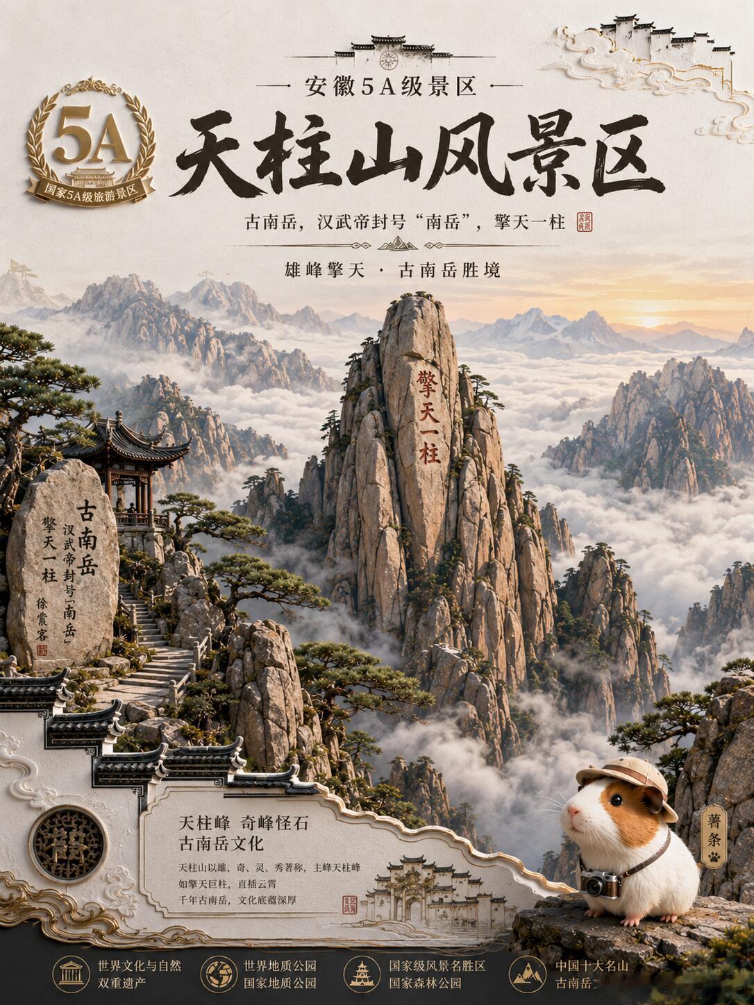 安徽：13个5A 景区，把江南刻进白墙里，安徽有13个5A景区。这里的山水不是用