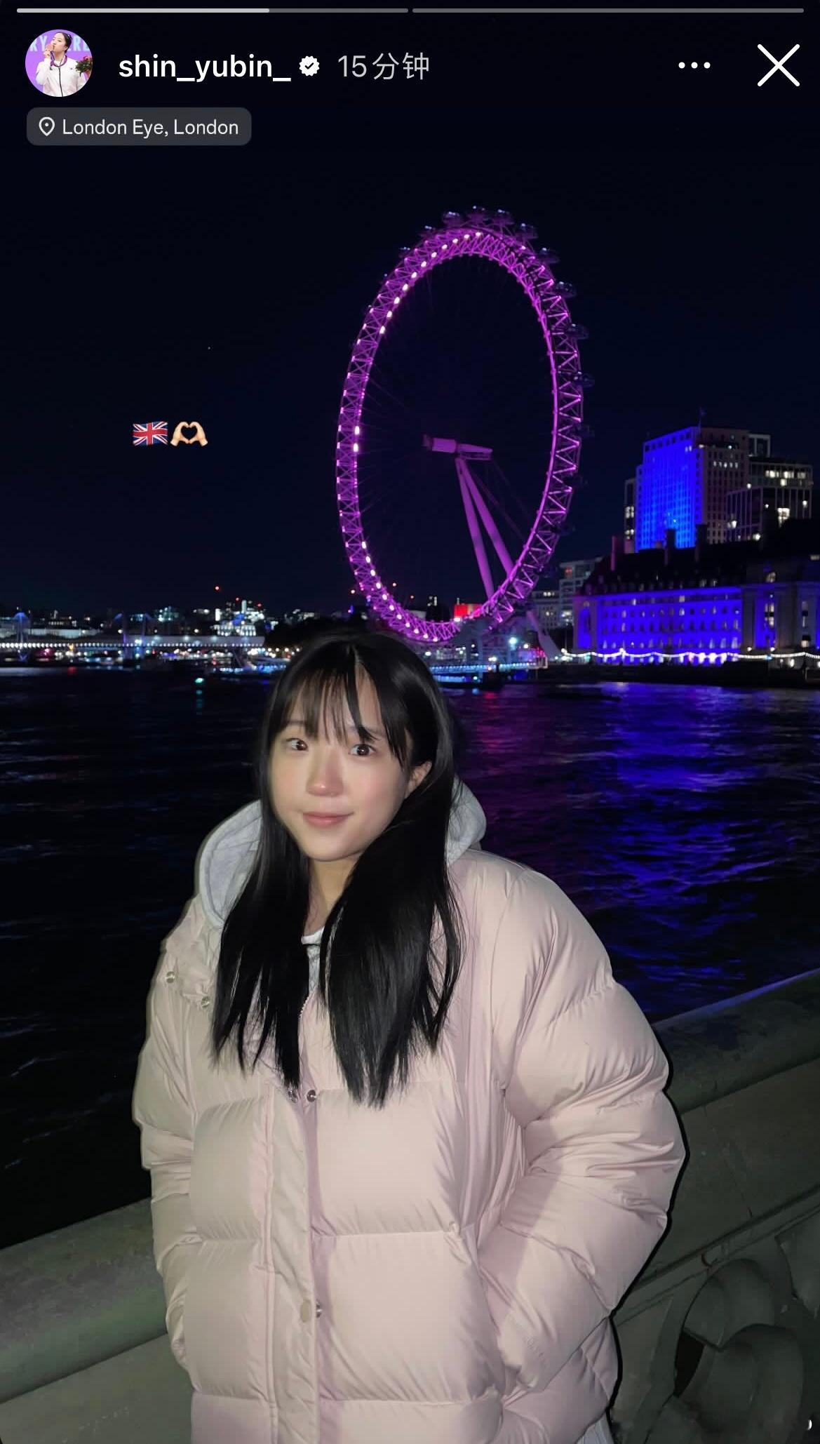 WTT球星挑战赛伦敦站2025 申裕斌去了伦敦眼🇬🇧🫶🏻 ​​​