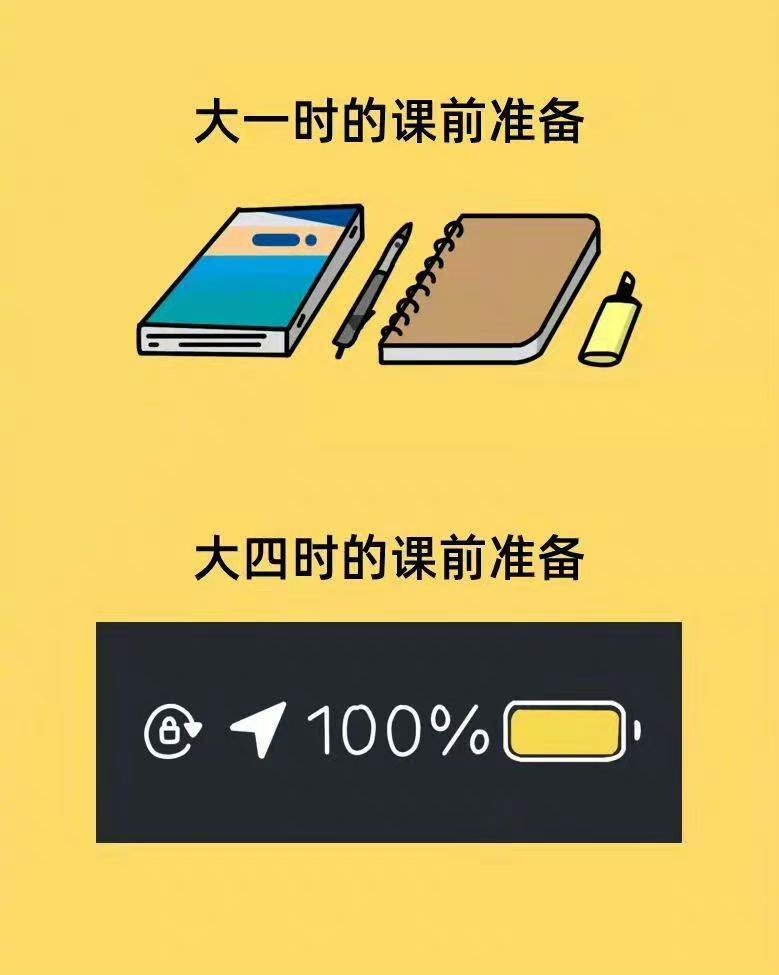 大一的生活vs大四的生活 ​​​