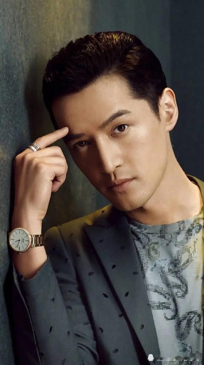 最帅的男星颜值能打，有代表作，成熟感拉满，气质出众

胡歌；他最迷人的是脸上带着