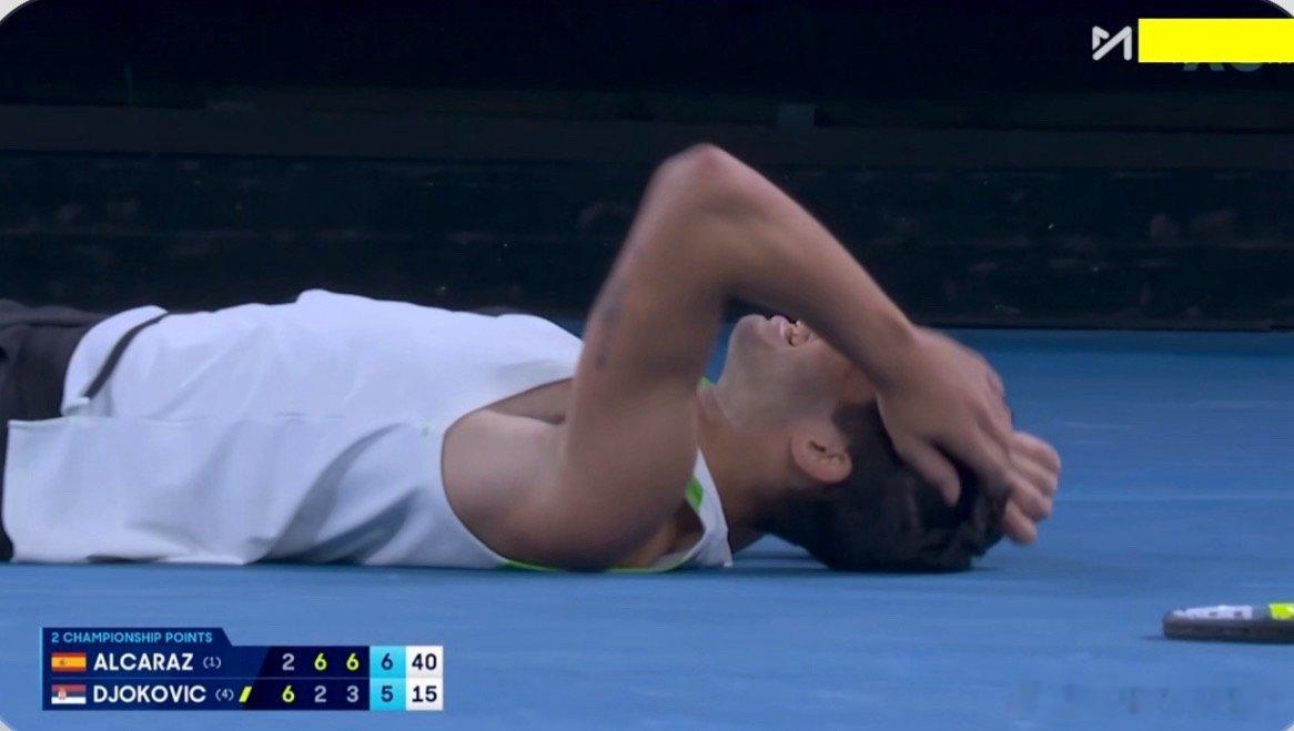 阿卡赢了 史上最年轻四大满贯全满贯成就达成🏆🏆🏆🏆老父亲的25冠没来我觉