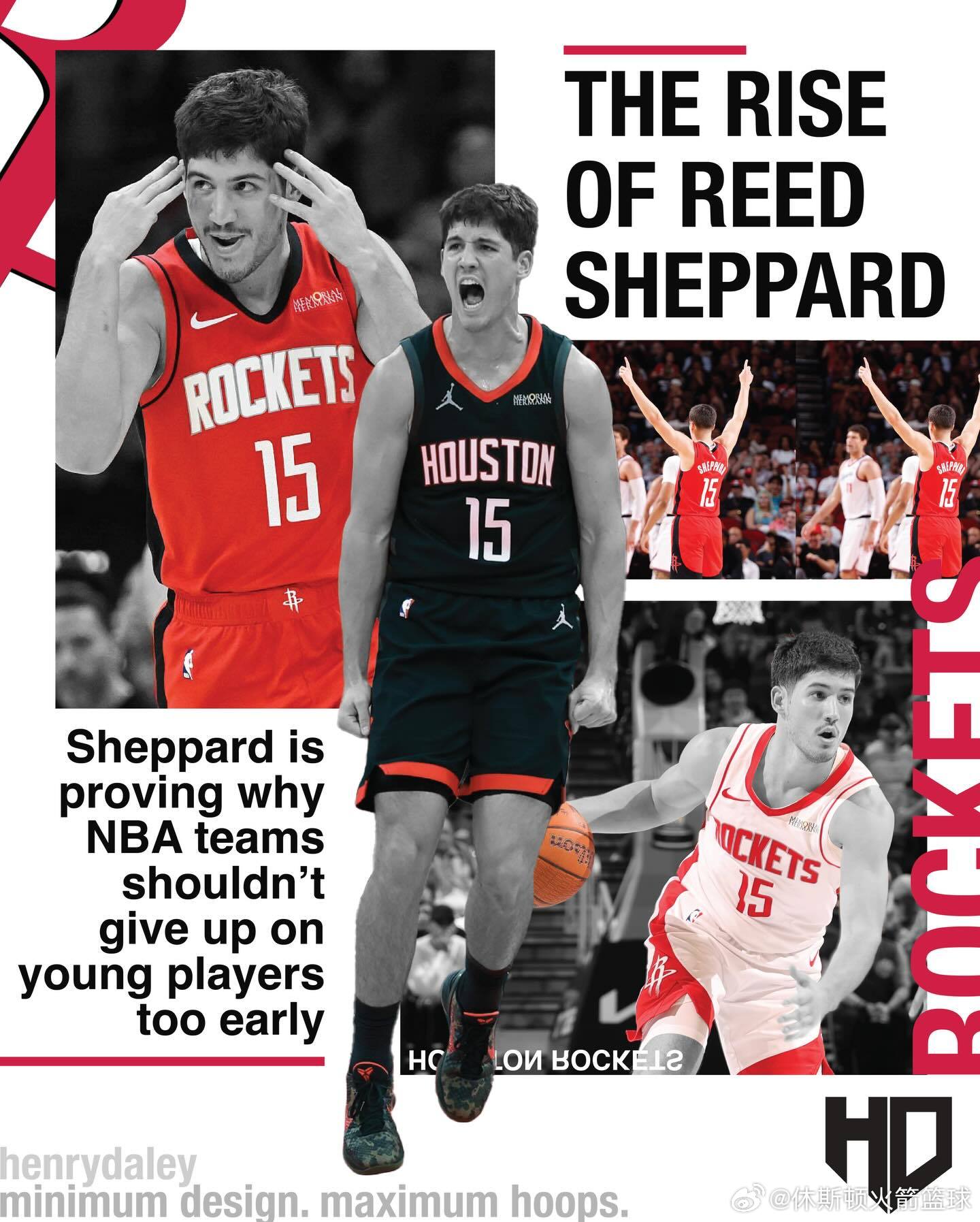 人们曾很快给里德·谢泼德贴上"水货"的标签，因为他令人失望的新秀赛季。这位当年的