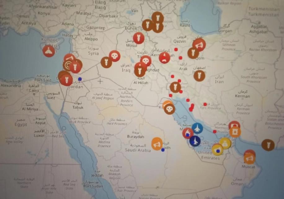 现在整个中东的局势乱成了一锅粥，美以方面称到目前为止已经对着伊朗攻击了两千个目标