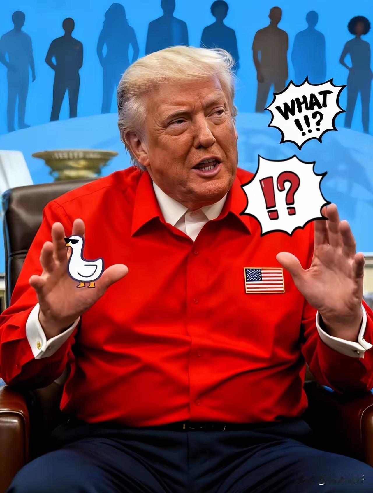 一夜之间
​2340万台胞感到天塌了。
​​特朗普称，美国应专注高科技，台企可生