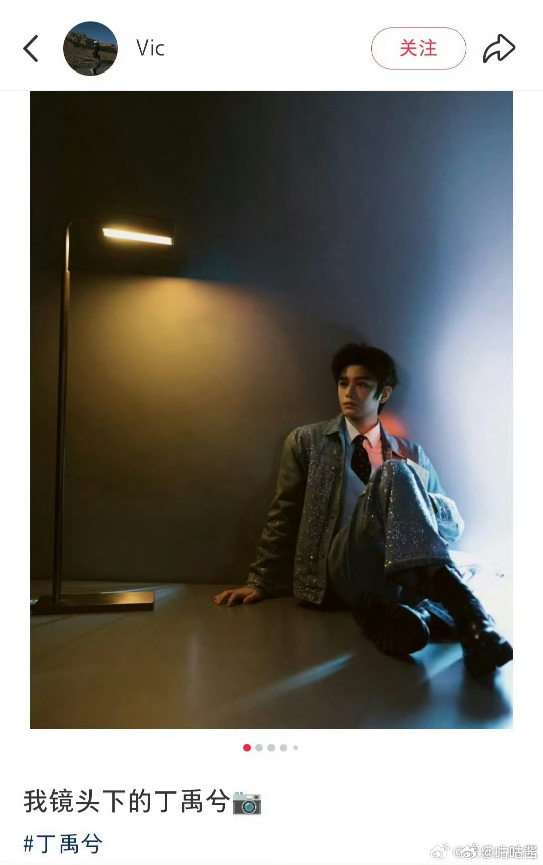 丁禹兮CCDCCD里的丁禹兮 棱角分明，完全建模脸来的 