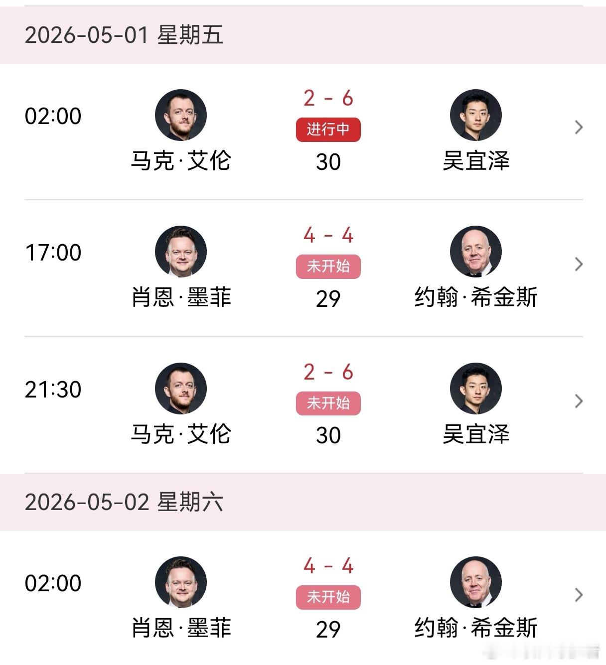 2026光环世界锦标赛第14天 半决赛（33局17胜）2026.5.1日 星期五