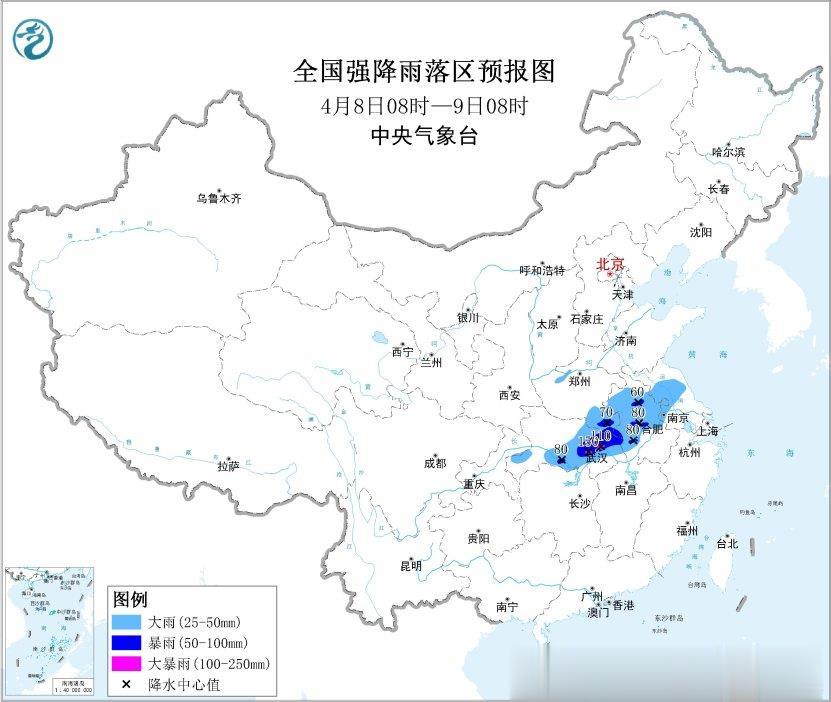 暴雨+强对流+大风三预警齐发 这些地方需注意防范