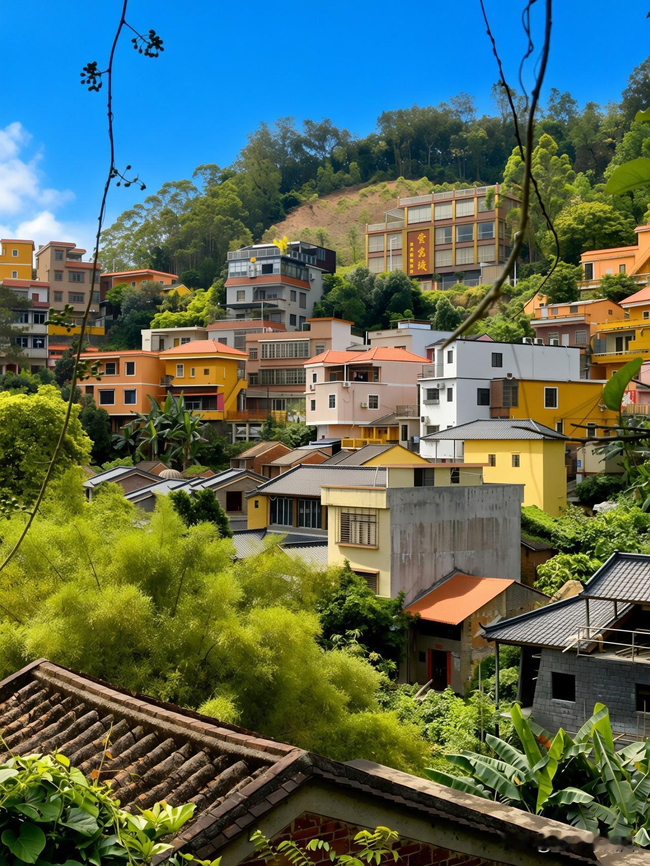 西江月漫·上清湾纪行
晴空万里，西江碧水如练，浩浩荡荡穿山而过。江边乱石静卧，远