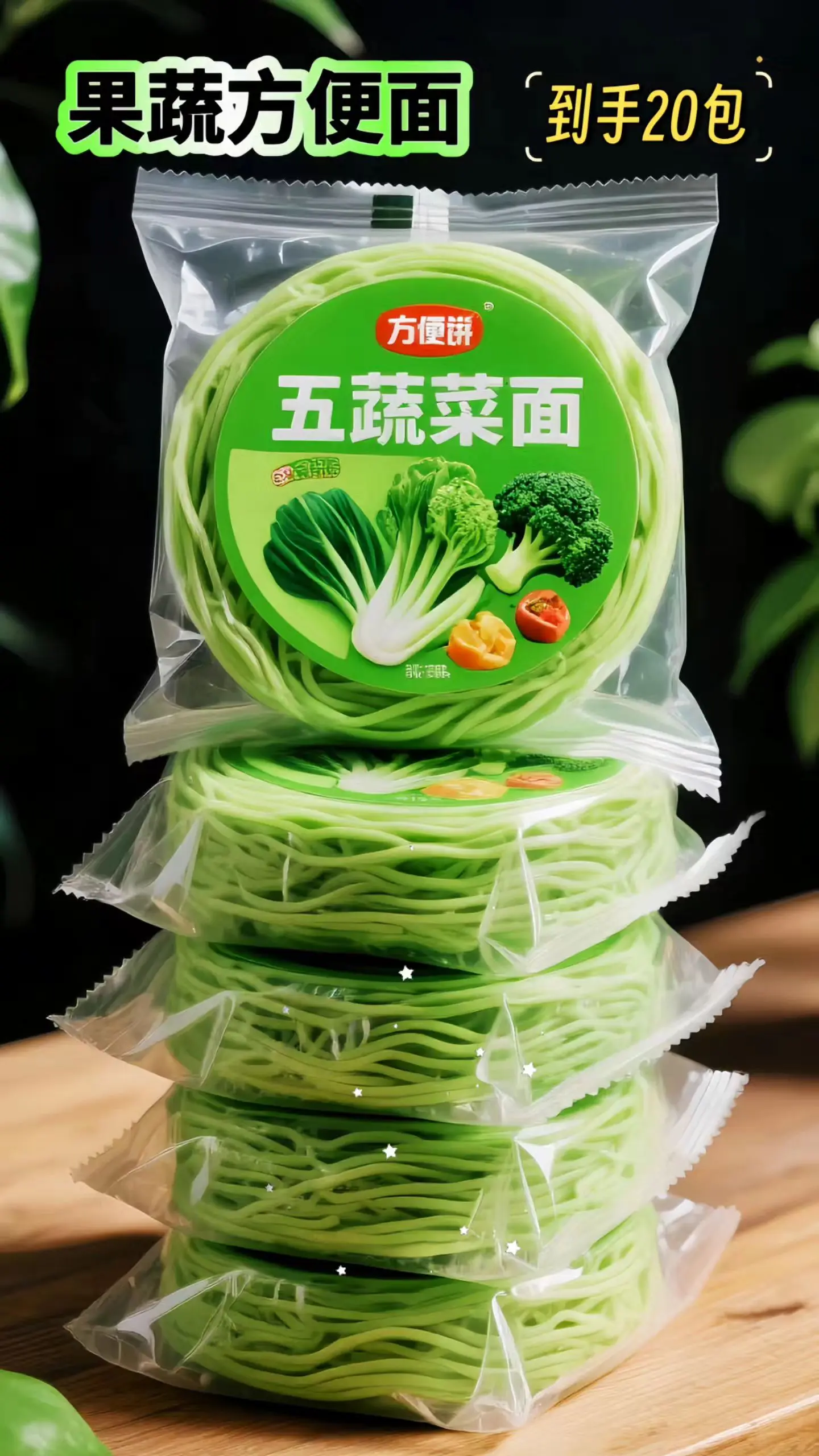 🍜五蔬方便面 | 营养与美味的邂逅🍜  宝子们，今天来给大家分享五...