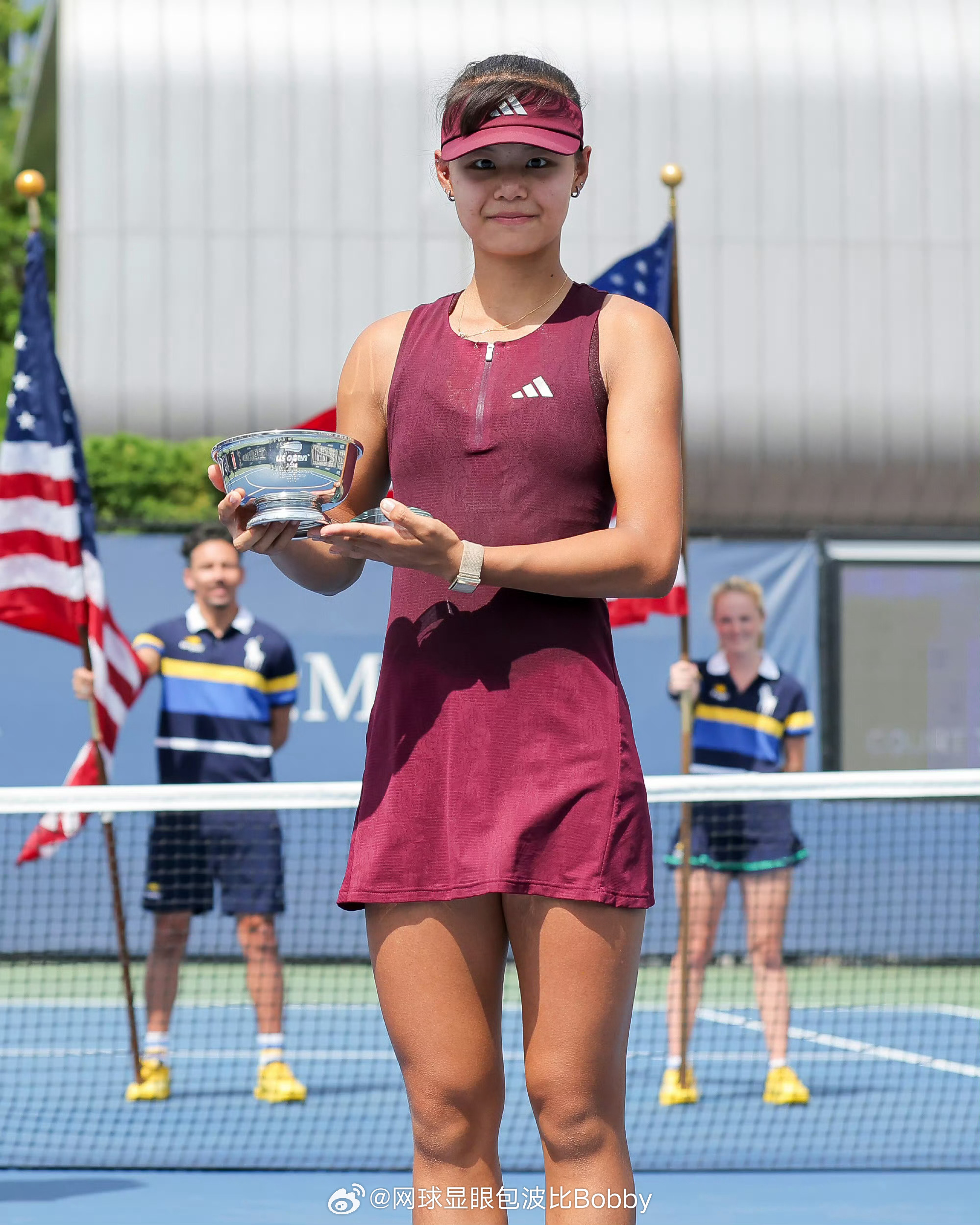 特大喜讯🎉恭喜夺得大满贯青少年冠军🏆美网2026 青少年组女单决赛，头号种子