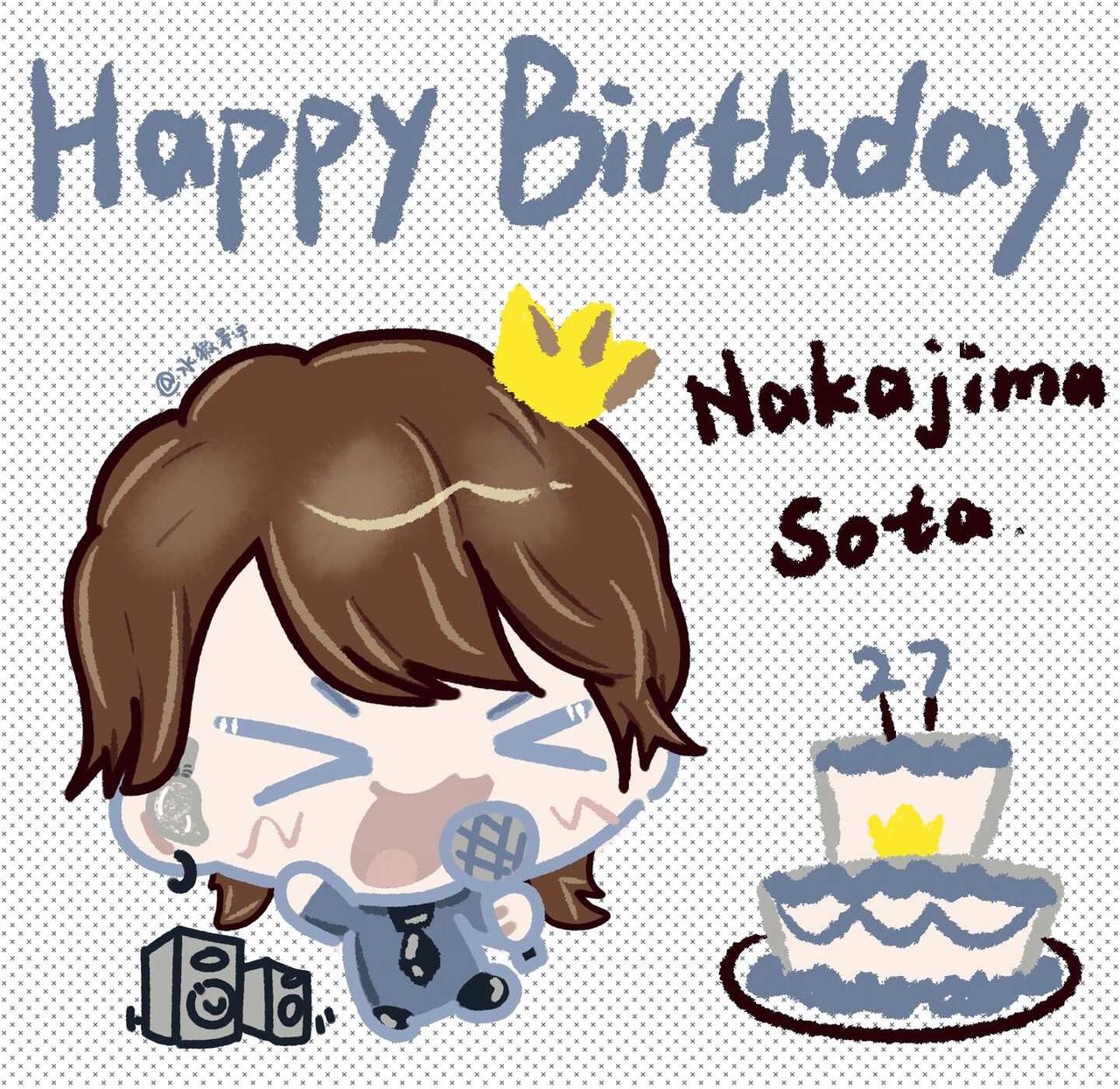 Happy Sota Day💙0818
第一次画画，不是很好请见谅🥹🫶🏻