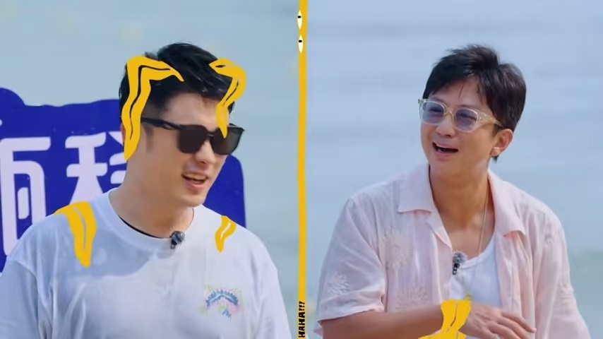 鹿晗泼水无差别攻击哈哈哈哈哈全身心投入综艺小游戏，不去区分敌友身份，只管尽情泼水