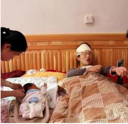 孩子呛了一口奶，我媳妇劈头盖脸给我妈一顿骂，我气不过打了她一巴掌：“生个孩子你成