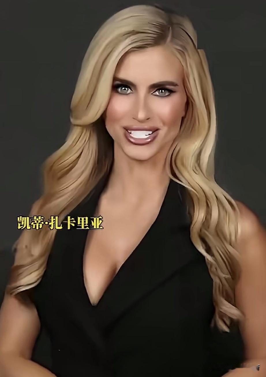 特朗普眼光毒辣，又找了一个金发大美女做秘书，并扬言“她是我的超级粉丝”，网友：“