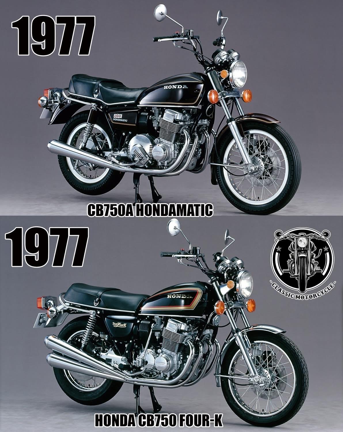 带你认识一下：1977 Honda 本田CB750A CB750 Four-K