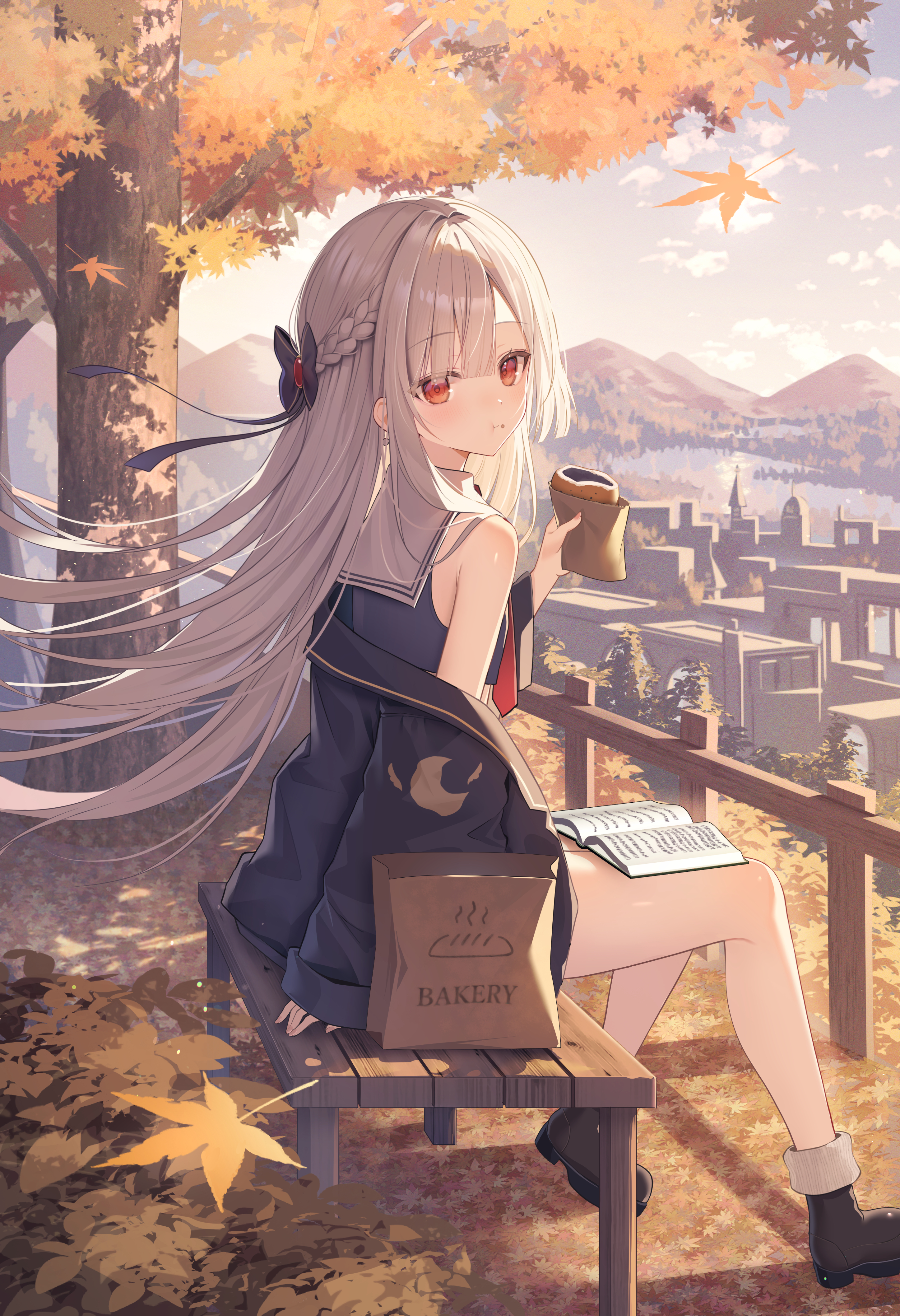 动漫[超话]魔法之城的秋天画师：ゆぅpid：2083821 ​​​