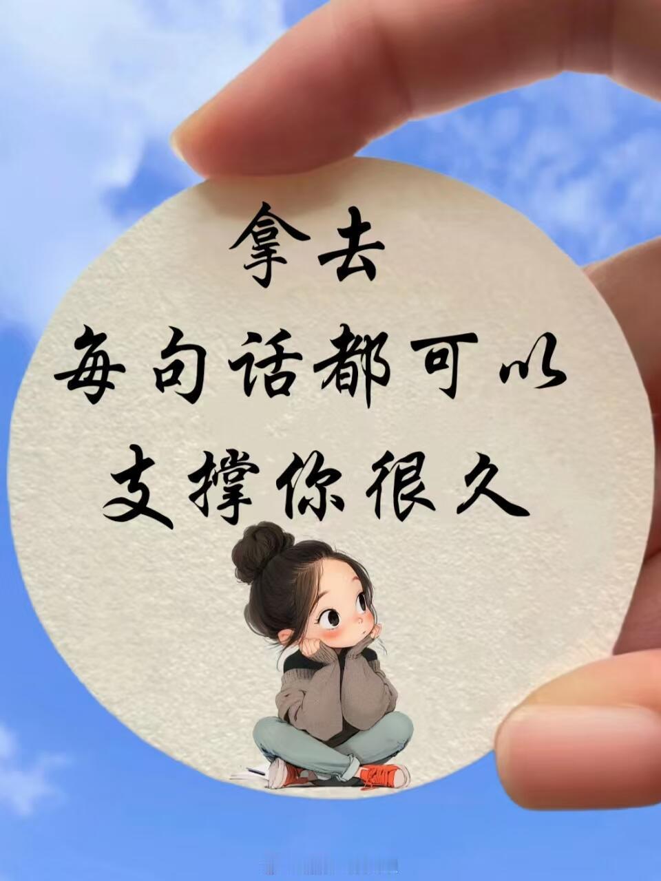 日常[超话] 可以支撑你很久的文案，句句在理‍我是姜姜💃每天给你带来金句|文案