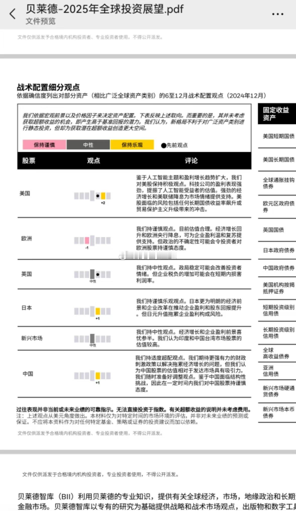 贝莱德：对A股适度超配观点，保持乐观 