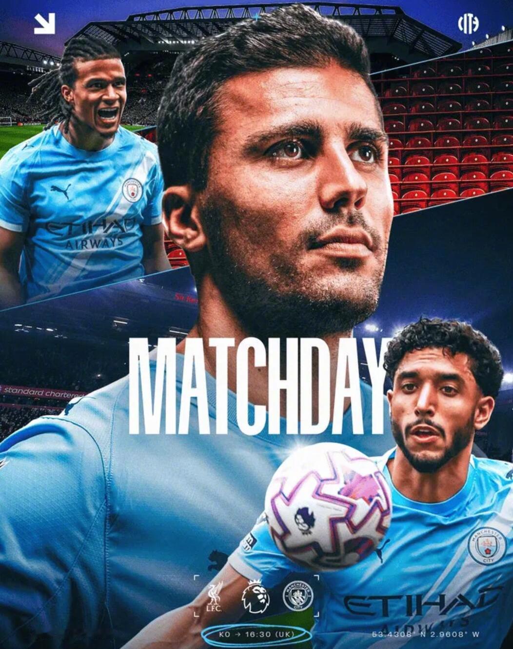 北京时间明天凌晨0点30分，英超联赛第25轮，利物浦将坐镇主场迎战曼城。数据统计