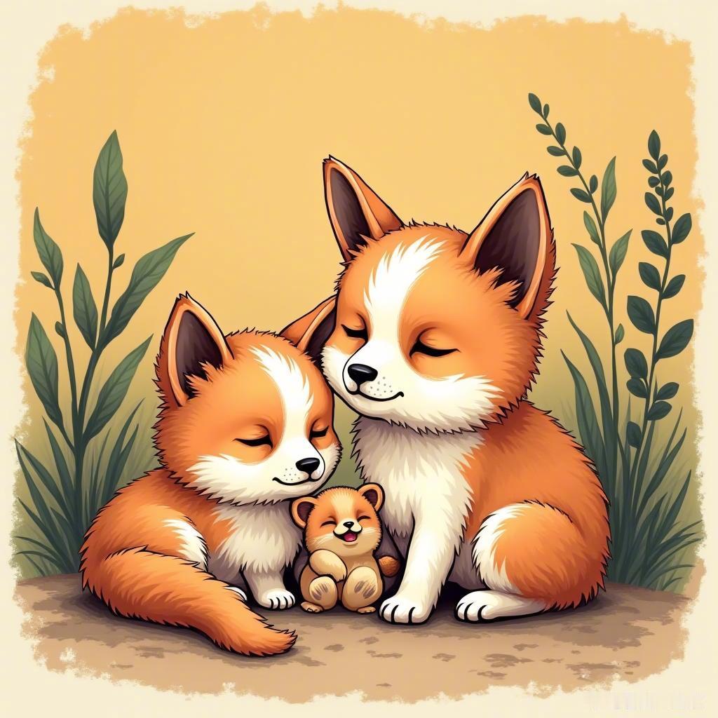 萌宠总是能治愈心灵💖🐾，这只可爱的动物在温馨的家庭中，仿佛带来了满满的怀旧气