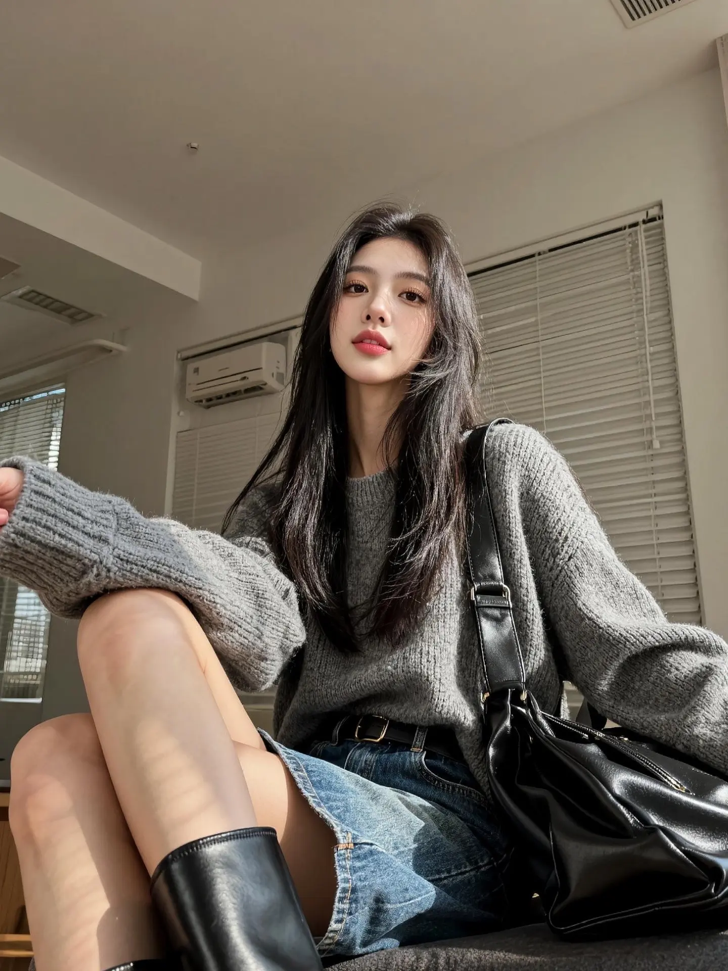 AI灰调氛围感写真 随变ai随便玩 玩法合伙人计划 ai创作 随变一拍都很夯