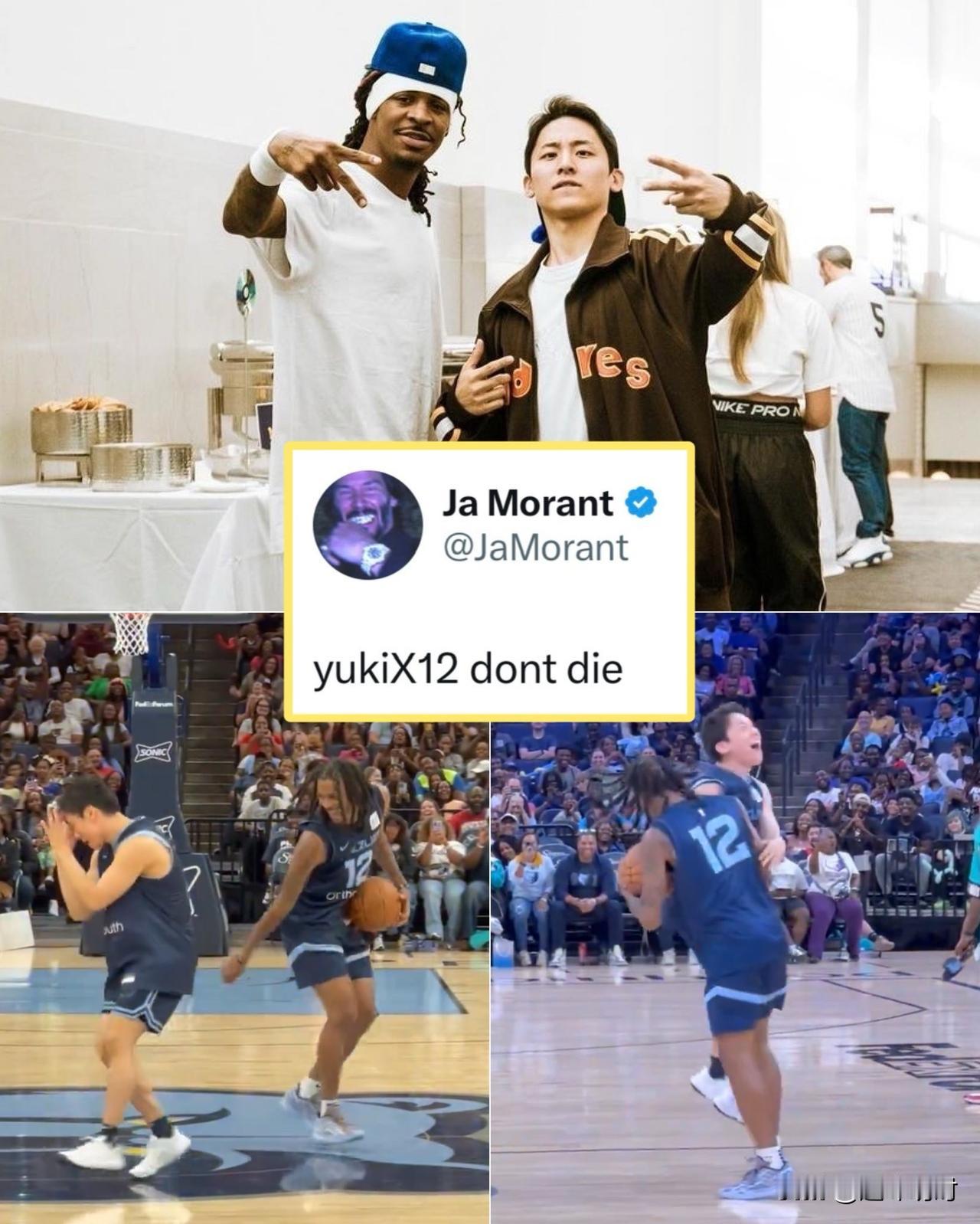 河村勇辉选择继续逐梦NBA，莫兰特对河村勇辉的离开表示惋惜祝福！

随着河村勇辉