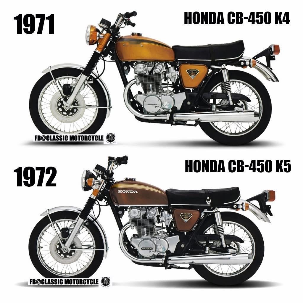 1971-1972 Honda 本田CB450你见过吗？